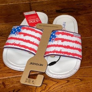 Hey Dude Peggy Flag Sandal